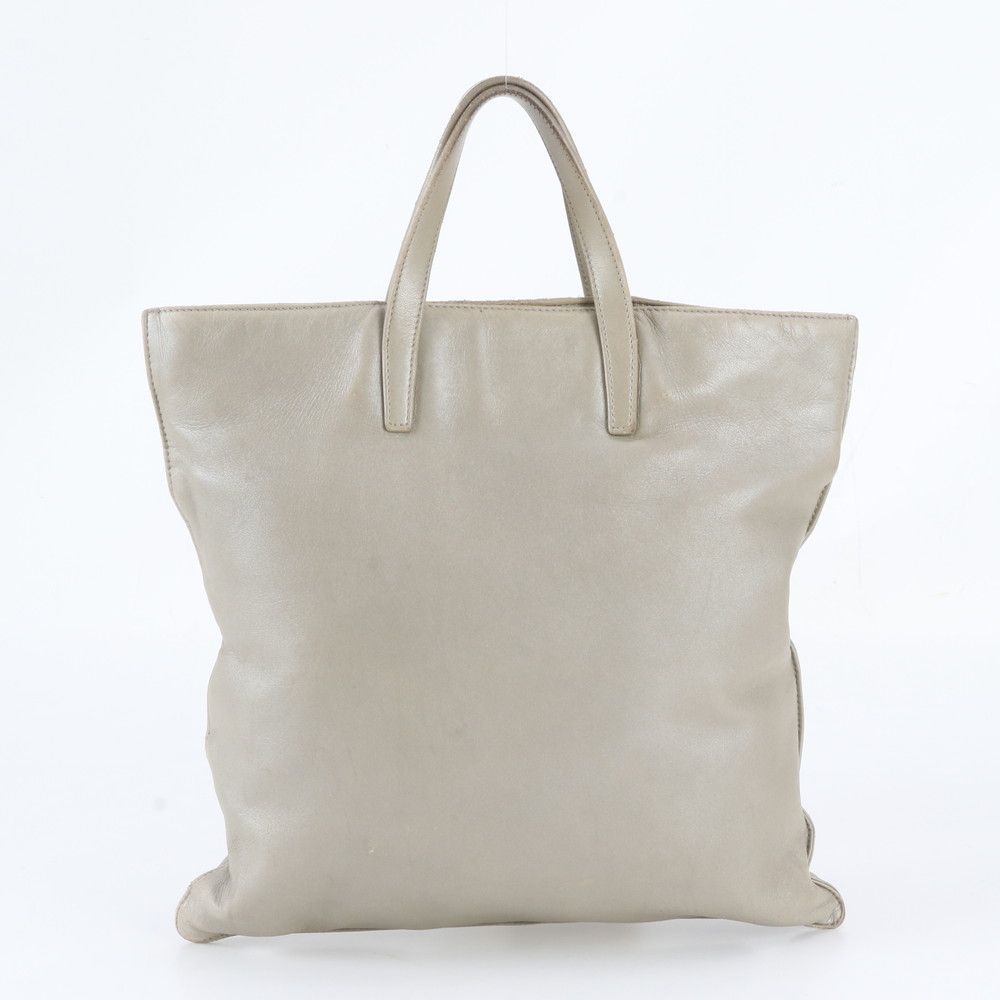 Loewe Leather Tote Shoulder Hand Gray — view 2