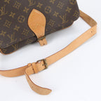 Louis Vuitton Monogram Cartouchiere GM Leather Shoulder Bag Crossbody — view 2
