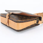 Louis Vuitton Monogram Cartouchiere GM Leather Shoulder Bag Crossbody — view 4