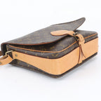 Louis Vuitton Monogram Cartouchiere GM Leather Shoulder Bag Crossbody — view 5