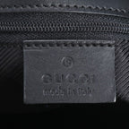 Gucci GG Canvas 002 Leather Tote Shoulder Hand Black — view 8