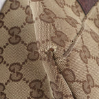 Gucci GG Canvas Bamboo Leather Tote Shoulder Hand — view 9