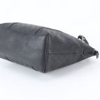 Gucci Guccissima Leather Handbag Tote Black GG — view 4