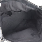 Gucci Guccissima Leather Handbag Tote Black GG — view 7