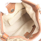 Gucci GG Canvas Marrakech Leather Shoulder Bag Tote Hand — view 7