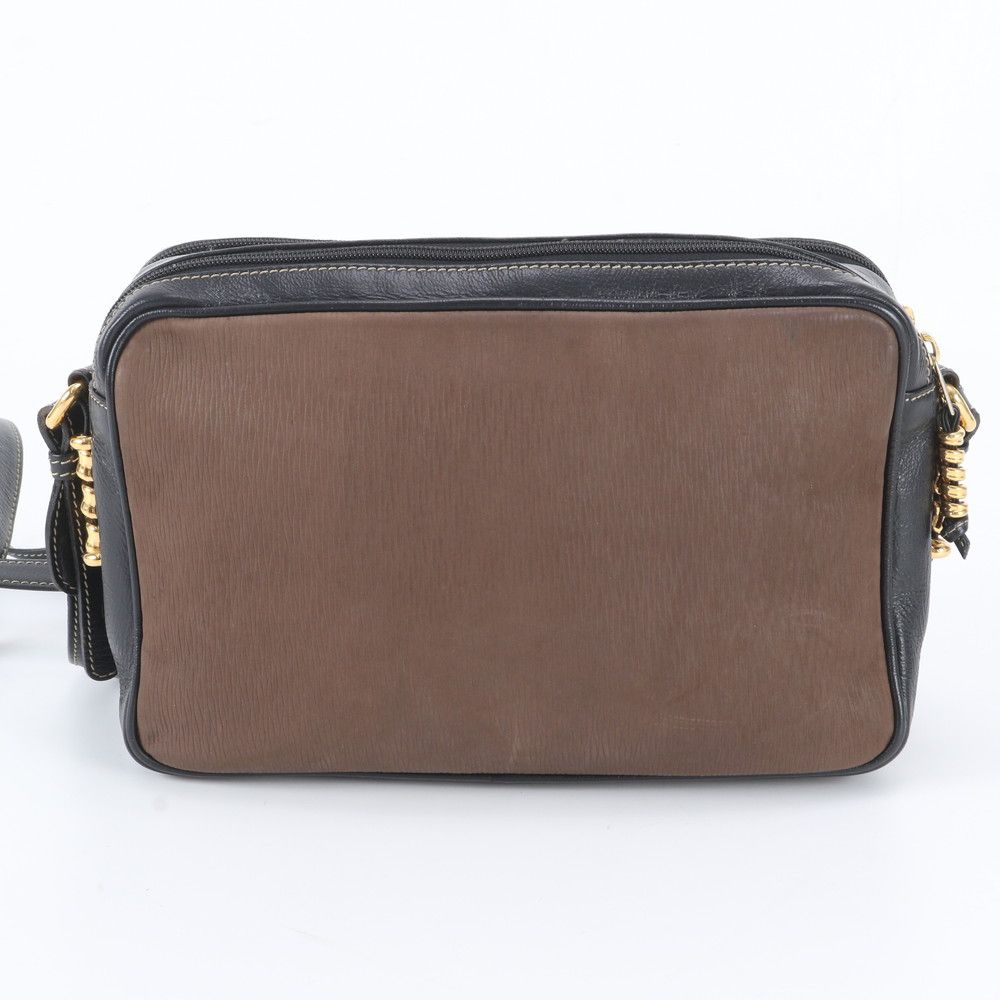 Loewe Velazquez Leather Shoulder Bag Crossbody Brown — view 3