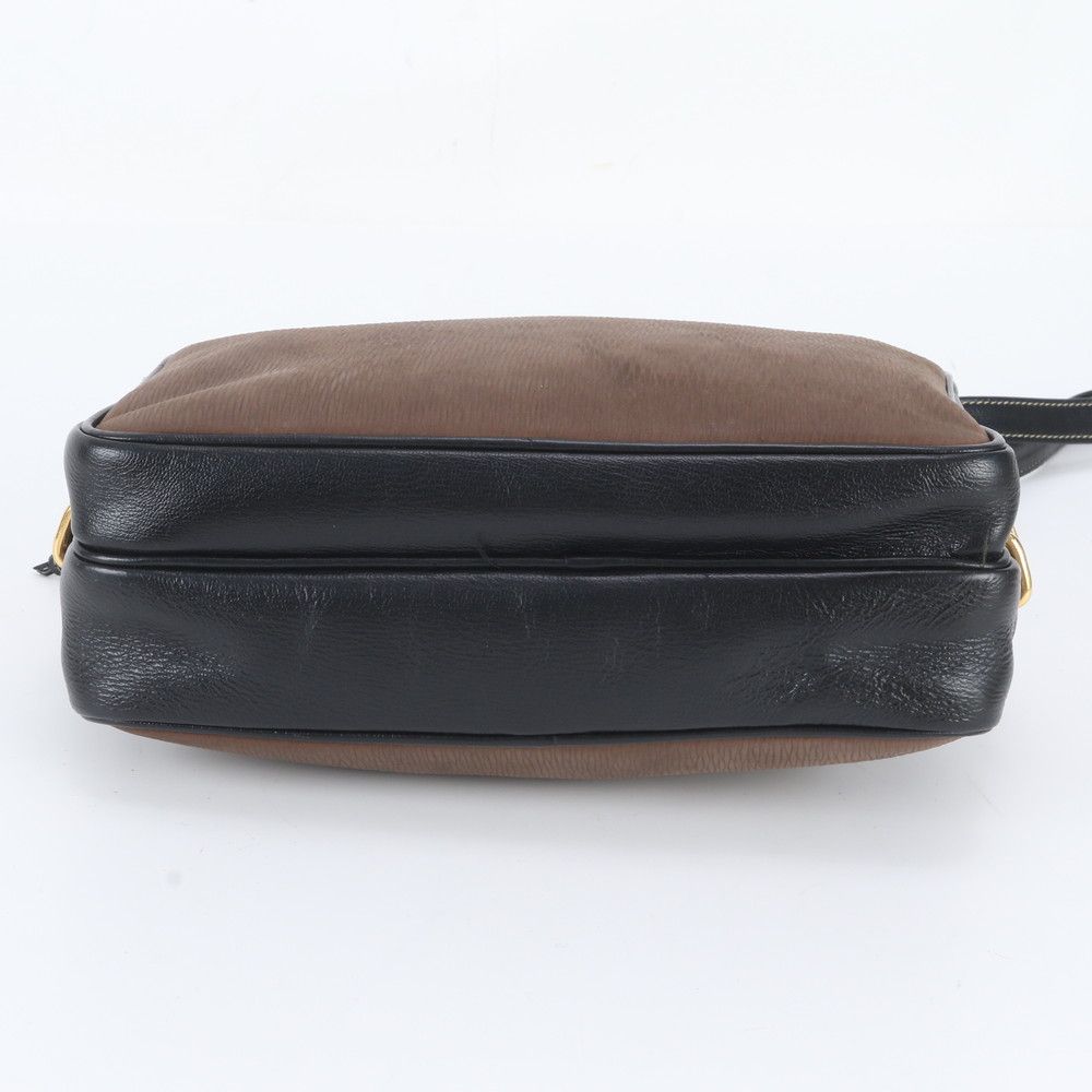 Loewe Velazquez Leather Shoulder Bag Crossbody Brown — view 6