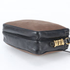 Loewe Velazquez Leather Shoulder Bag Crossbody Brown — view 4