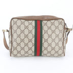 Gucci GG Supreme Sherry Line Leather Shoulder Bag Crossbody Messenger — view 3