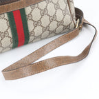 Gucci GG Supreme Sherry Line Leather Shoulder Bag Crossbody Messenger — view 2