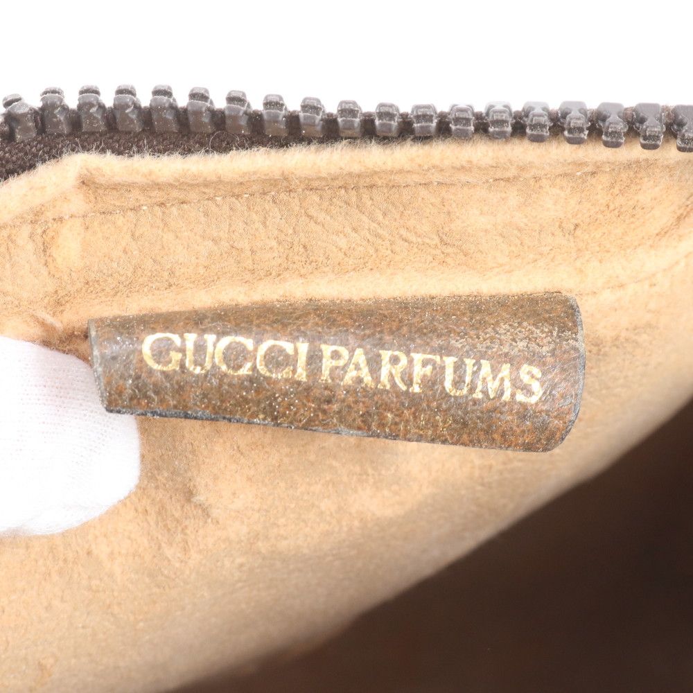 Gucci GG Supreme Sherry Line Leather Shoulder Bag Crossbody Messenger — view 8