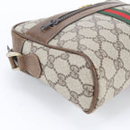 Gucci GG Supreme Sherry Line Leather Shoulder Bag Crossbody Messenger — view 6