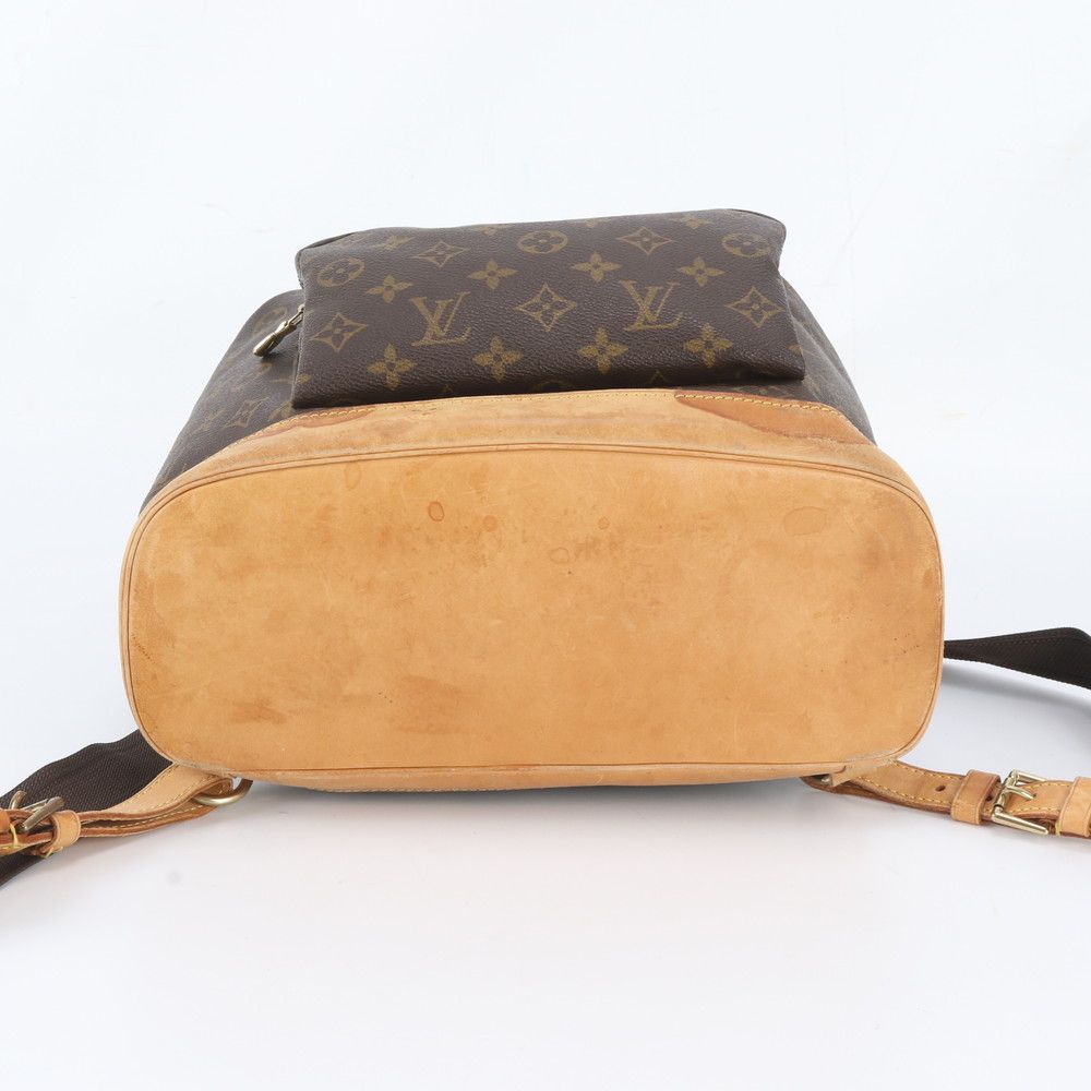 Louis Vuitton Monogram Montsouris GM Leather Backpack Shoulder Bag — view 6