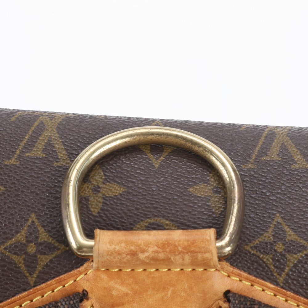 Louis Vuitton Monogram Montsouris GM Leather Backpack Shoulder Bag — view 3
