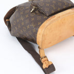Louis Vuitton Monogram Montsouris GM Leather Backpack Shoulder Bag — view 5