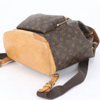 Louis Vuitton Monogram Montsouris GM Leather Backpack Shoulder Bag — view 4