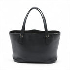 Gucci Interlocking Charm Leather Tote Shoulder Hand Black — view 2