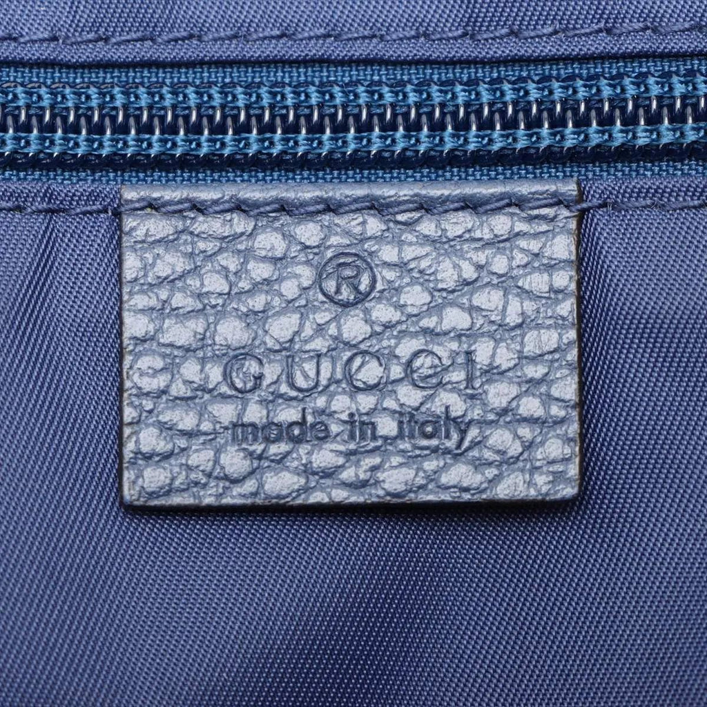 Gucci GG Nylon Leather Tote Shoulder Business Document — view 8