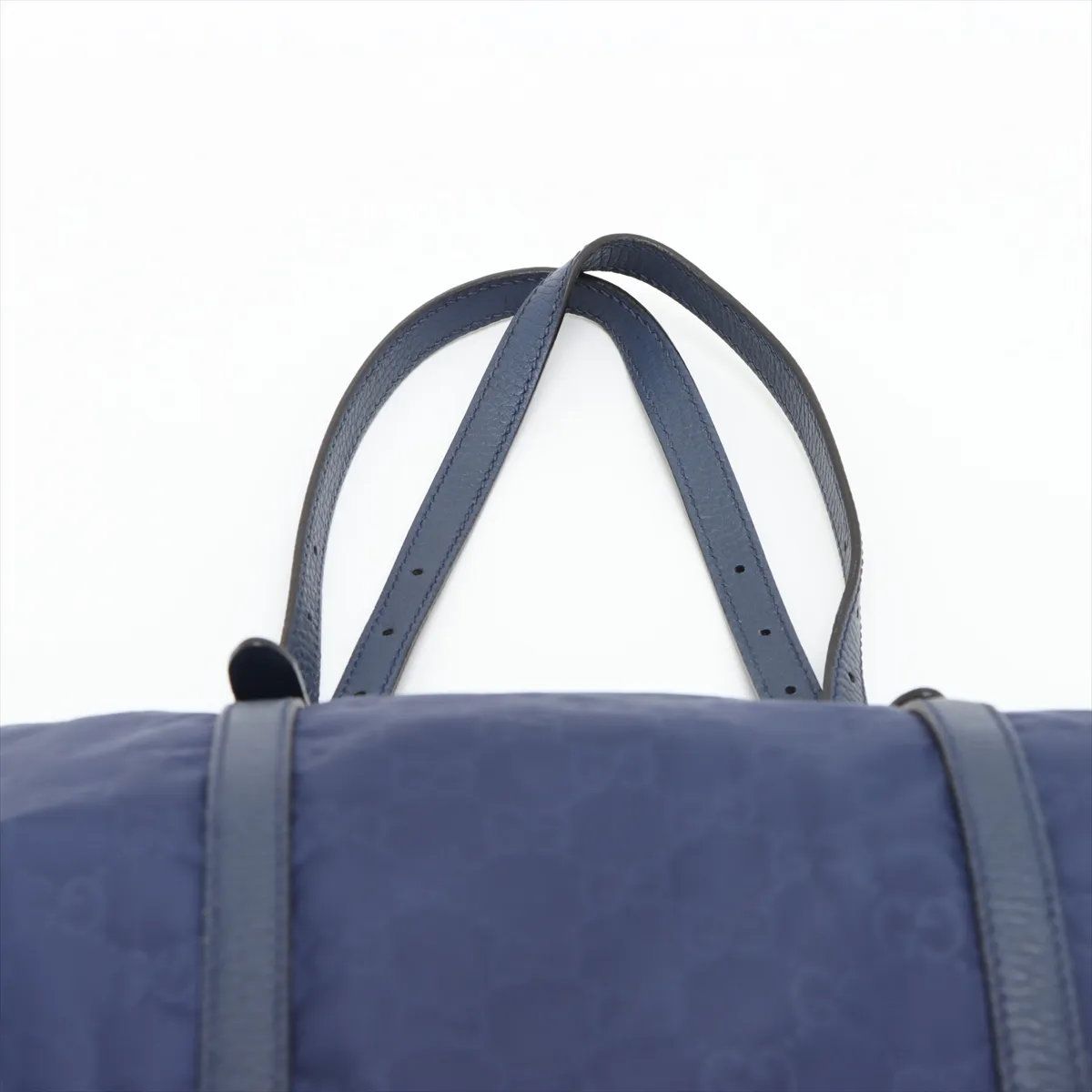 Gucci GG Nylon Leather Tote Shoulder Business Document — view 6