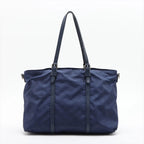 Gucci GG Nylon Leather Tote Shoulder Business Document — view 2