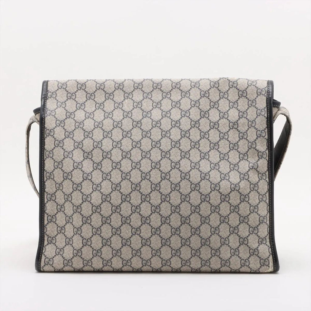 Gucci GG Supreme Leather Shoulder Bag Crossbody Messenger Business — view 2