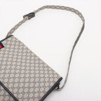 Gucci GG Supreme Leather Shoulder Bag Crossbody Messenger Business — view 5