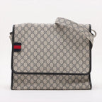 Gucci GG Supreme Leather Shoulder Bag Crossbody Messenger Business