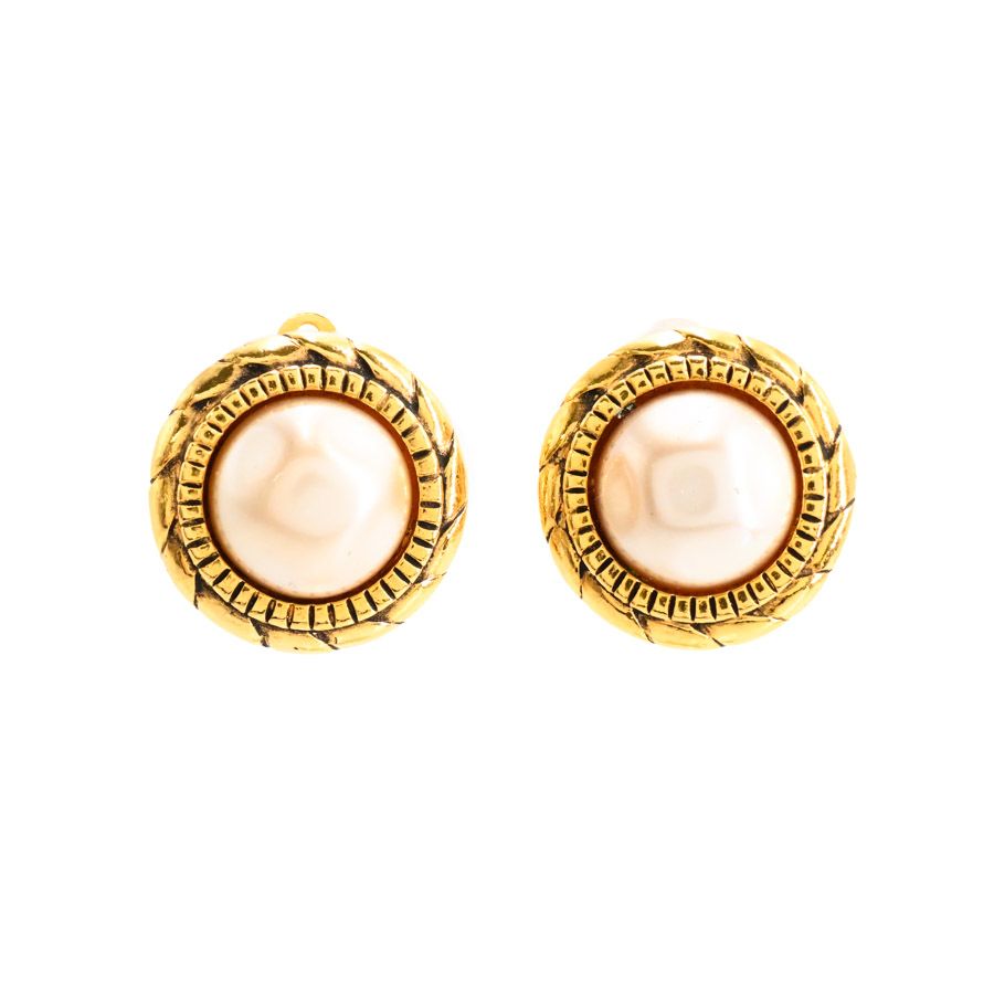 Chanel Earrings Gold
