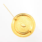 Chanel Brooch Gold