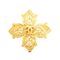 Chanel Brooch Gold