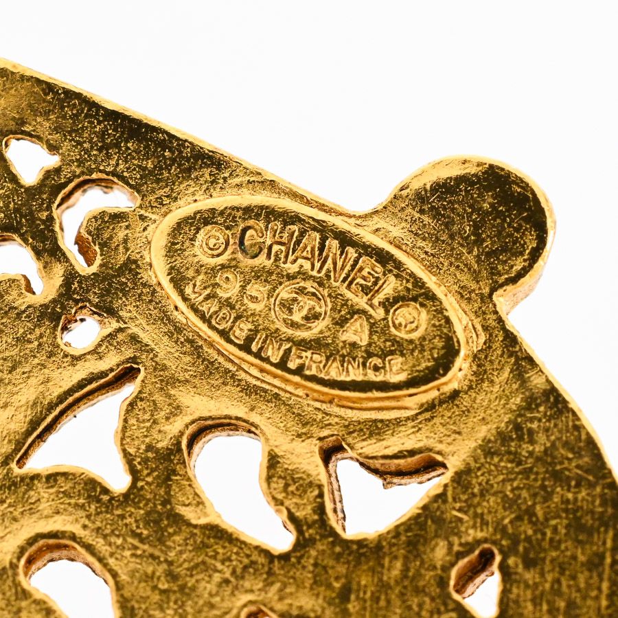 Chanel Brooch Gold — view 5