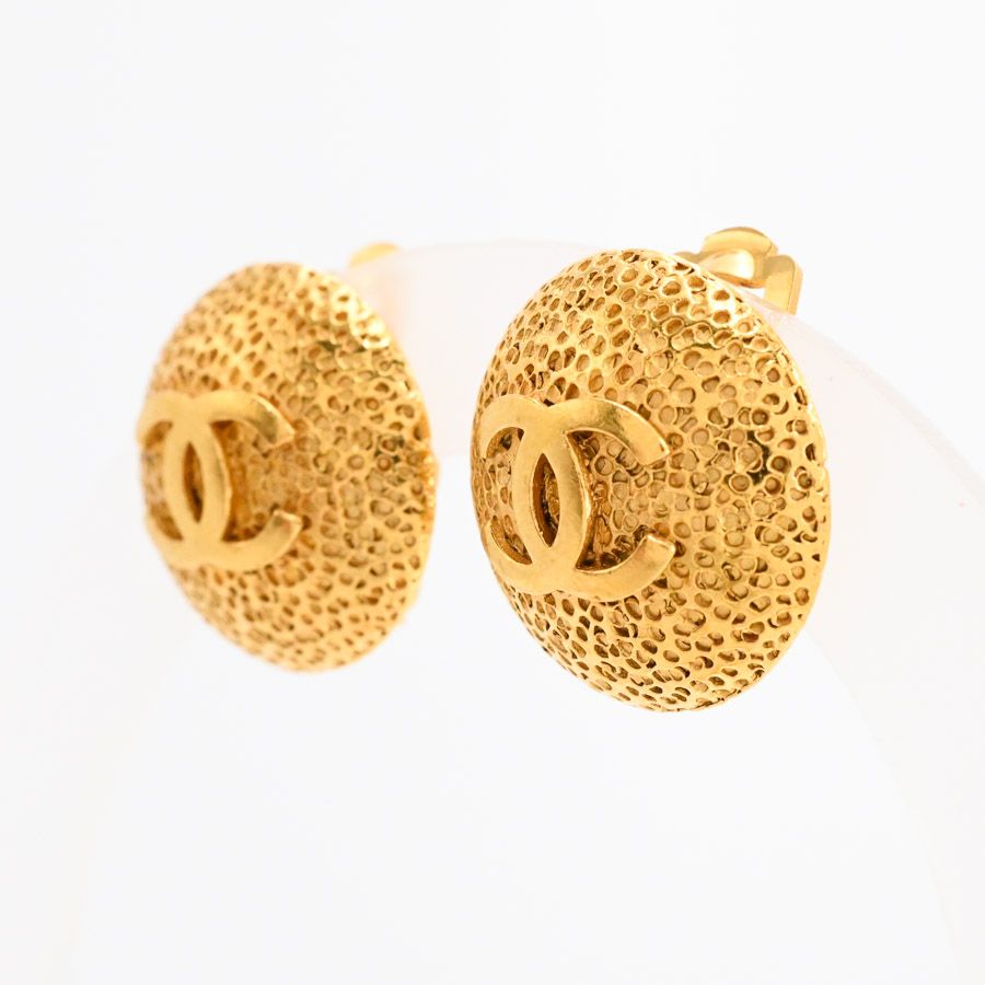 Chanel Earrings Gold — view 2