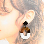 Hermes Earrings Ismu Silver — view 5