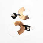 Hermes Earrings Ismu Silver — view 3
