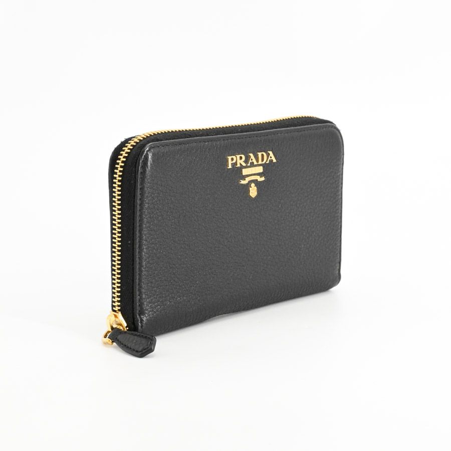 Prada Compact Wallet Black — view 2