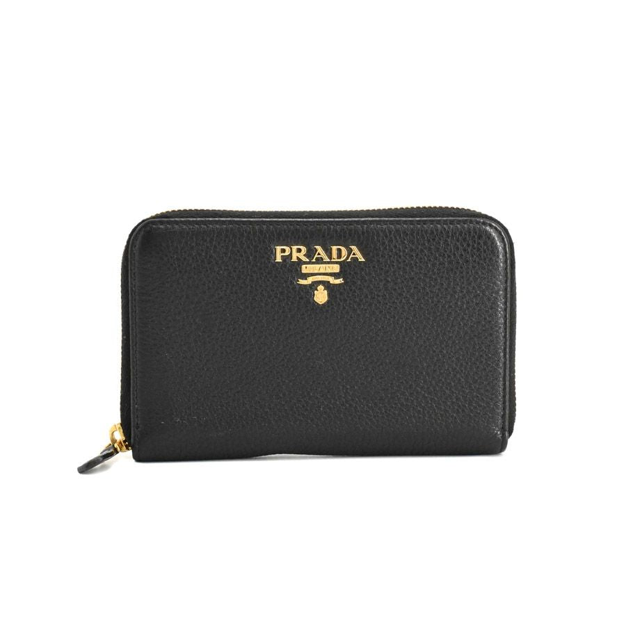 Prada Compact Wallet Black