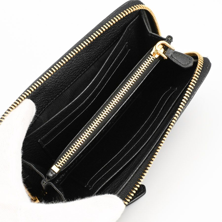 Prada Compact Wallet Black — view 4
