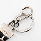 Prada Key Holder Saffiano Leather Key Chain — view 5