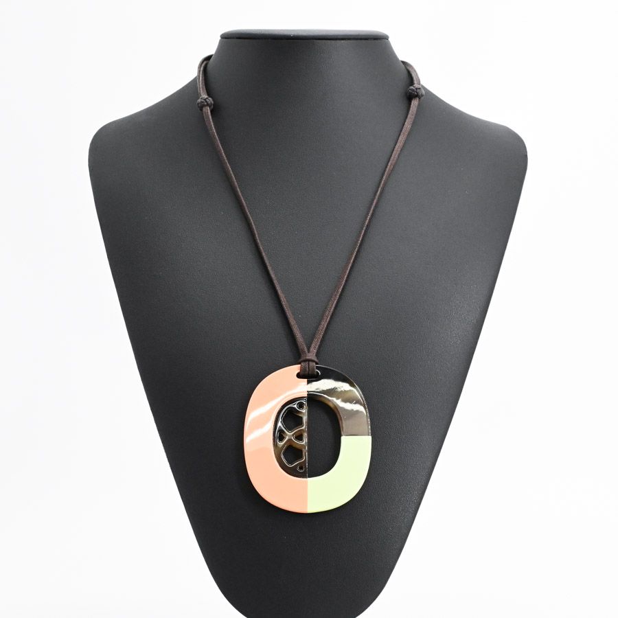 Hermes Necklace Remix Orange