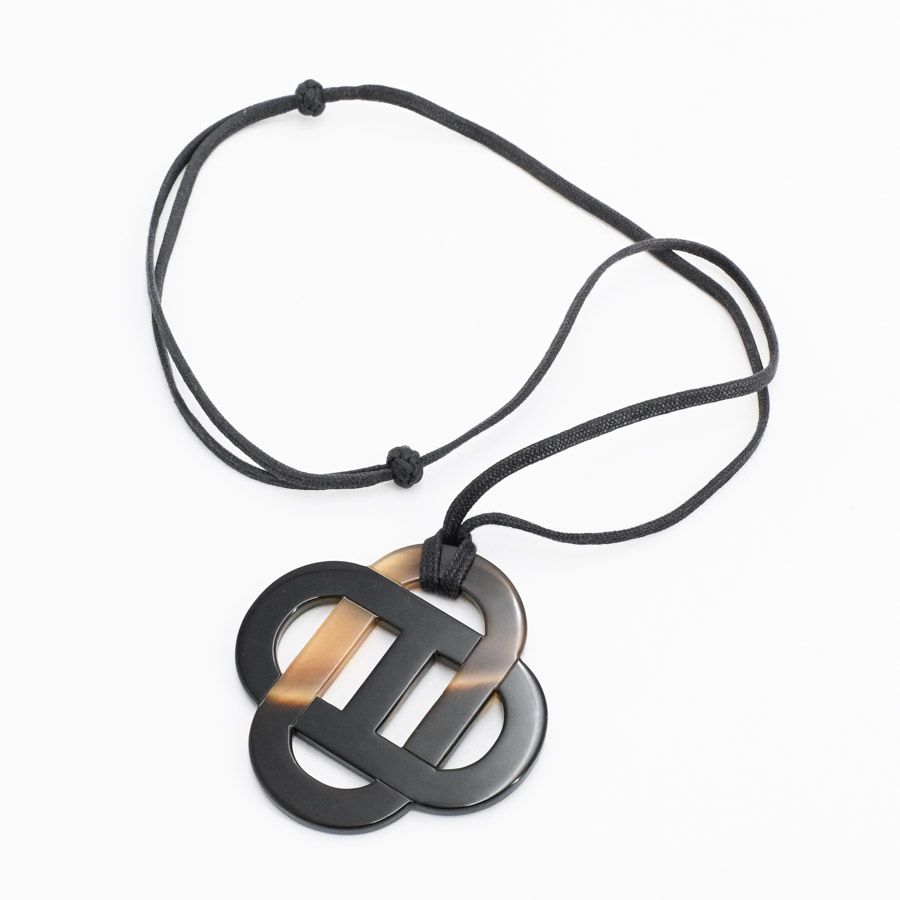 Hermes Necklace Isatis Brown — view 4