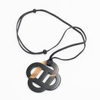 Hermes Necklace Isatis Brown — view 4