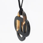 Hermes Necklace Isatis Brown — view 2