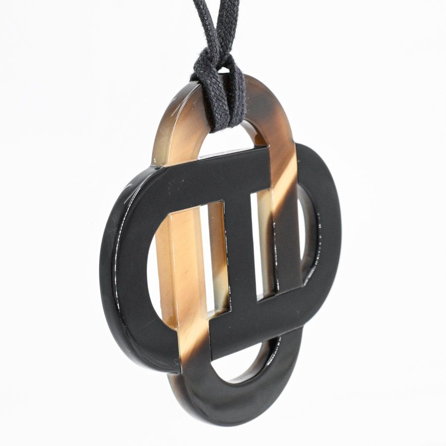 Hermes Necklace Isatis Brown — view 3