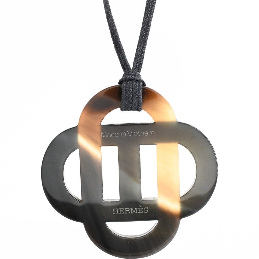 Hermes Necklace Isatis Brown — view 5