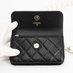 Chanel Chain Wallet Mini Pearl Shoulder — view 4