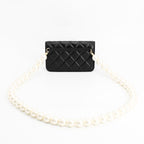Chanel Chain Wallet Mini Pearl Shoulder — view 3