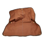 Louis Vuitton Monogram Cable Garment Boston Bag Brown Leather