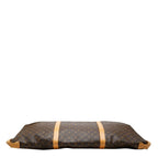 Louis Vuitton Monogram Cable Garment Boston Bag Brown Leather