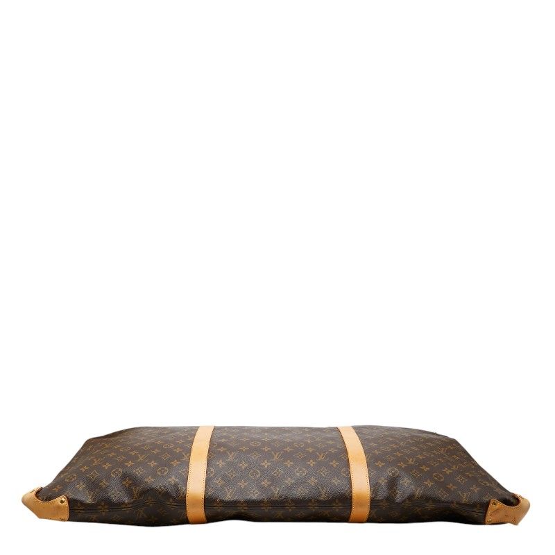 Louis Vuitton Monogram Cable Garment Boston Bag Brown Leather