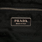 Prada Crossbody Shoulder Bag Black Nylon Leather